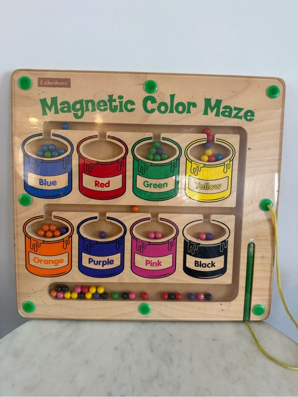 Lakeshore Magnetic Color Maze Board - Educational Toy for Toddlers & Kids